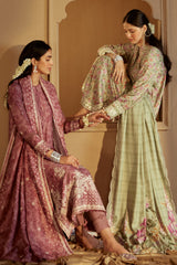 Cross Stitch | Winter Collection 24 |MAUVE DREAM