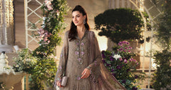 Maria b | Chiffon Formals 26 | MPC-26-102-Muted Mocha Brown