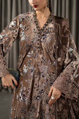 Maria B | Winter Luxe Pret 25 | WLS-1303-BEIGE