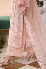 Maria b | Chiffon Formals 26 | MPC-26-104-Peach Pink