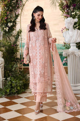Maria b | Chiffon Formals 26 | MPC-26-104-Peach Pink