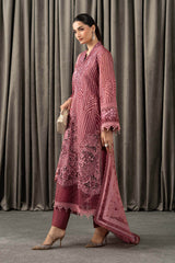 Maria B | Winter Luxe Pret 25 | WLS-1304-Ash Pink
