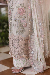 Maria b | Chiffon Formals 26 | MPC-26-107-Ivory Beige