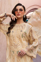 Maria B | Luxury Lawn 25 | D-2509-A | Zayan Clothing UK