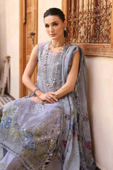 Maria B | Luxury Lawn 25 | D-2509-B| Zayan Clothing UK