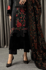 Maria B | Winter Luxe Pret 25 | WLS-1309-Black