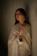 Sana Abbas | Raw Silk Pashmal | Armina SAP-0224-XS