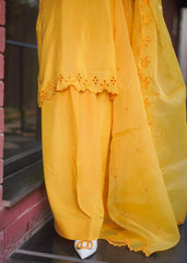 Fozia Khalid | Silk Spire | MARIGOLD