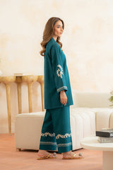 Sahar | Pret Essentials Winter 25 | Emerald Tide