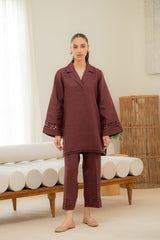 Sahar | Pre Essential Emb Edit | Cherry Noir