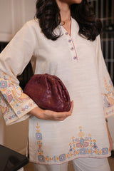 Sahar | Pret Essentials Winter 25 | Beige Blossom