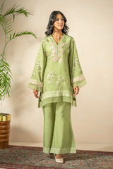 Shamaeel Ansari | Heritage Mist | Olive Bloom