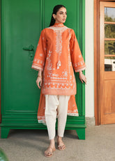Jeem | Lawn 26 | BURNT SAFFRON