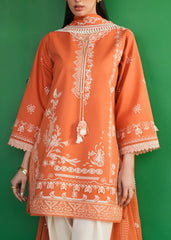 Jeem | Lawn 26 | BURNT SAFFRON