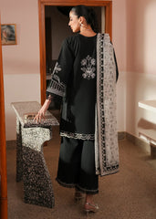 Jeem | Lawn 26 | IVORY INK BLACK