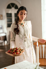 Qalamkar | Luxury Lawn Eid Edit | SB-10 Nadia