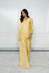 Wahaj M Khan | Lra Eid Collection 26 | Butter Yellow JS
