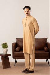 Tehzeeb - Ivory Embroidered Kurta Trouser