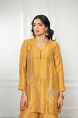 Wahaj M Khan | Lra Eid Collection 26 | Mustard Lilac RS Lyra JS