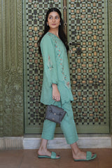 Sahar | Ready to Wear Basics | Teal Oasis