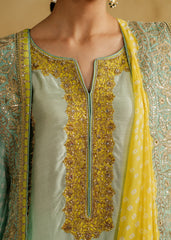 Mahgul | Chanderi Eid Edit | Saffron Luxe