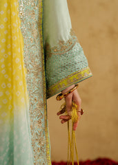 Mahgul | Chanderi Eid Edit | Saffron Luxe