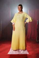 Fozia Khalid | Ombre Luxe | Sunset