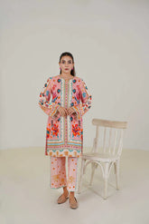Maryam Hussain | Lawn Co Ord Sets | Set D-1