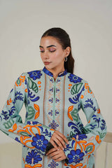 Maryam Hussain | Lawn Co Ord Sets | Set D-2