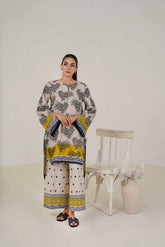 Maryam Hussain | Lawn Co Ord Sets | Set D-3