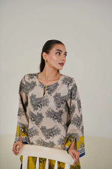 Maryam Hussain | Lawn Co Ord Sets | Set D-3