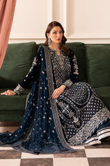 Raeesa Premium | Noirah Velvet | NV-002