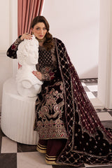 Raeesa Premium | Noirah Velvet | NV-003