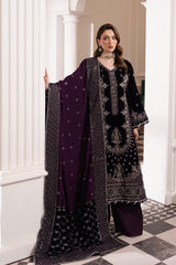 Raeesa Premium | Noirah Velvet | NV-001