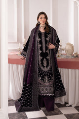 Raeesa Premium | Noirah Velvet | NV-001
