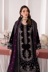 Raeesa Premium | Noirah Velvet | NV-001