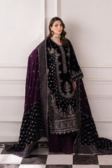 Raeesa Premium | Noirah Velvet | NV-001