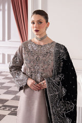 Raeesa Premium | Noirah Velvet | NV-007