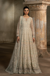 Lavish Premium | Hamsafar Luxury Chiffon | White Dove