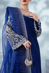 Enzo | Soiree Luxury Pret | Velours Blue