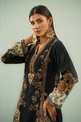 Shamaeel Ansari | Izel Pret | Deep Charcoal Chic