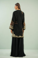 Shamaeel Ansari | Izel Pret | Deep Charcoal Chic