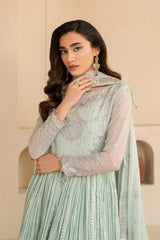 Alizeh | Ready to wear | Green Dress 3 Piece - RTW1020