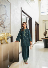 Faiza Faisal | FNF Cords Edit |DEEP TEAL CHARM