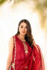 Faiza Faisal | Elara Luxury Pret | ZAR RUBY
