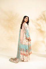 Faiza Faisal | Elara Luxury Pret | AQUA BLOOM