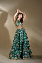 Faiza Faisal | Elara Luxury Pret | DREAMY GREEN