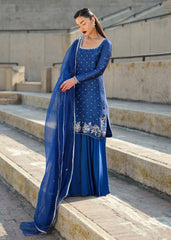 Mahum Asad | Sarai Luxury Formals | Blue Dynasty