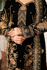 Raeesa Premium | Sheen Luxury Velvet | Naz