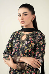 Maria B | Luxury Winter Pret 25 | DW-EA24-81R1-Black